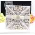 Square Invitation Card Wedding Decoration Marriage Invitation White Lace Card